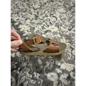Brown Salt Water Sun San Sandals Size 10